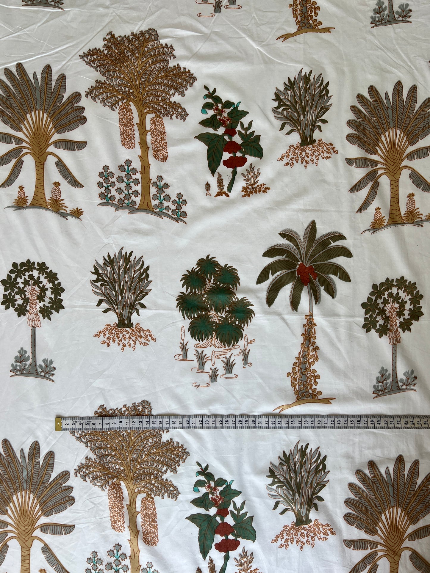 cotton fabric | palm tree oasis