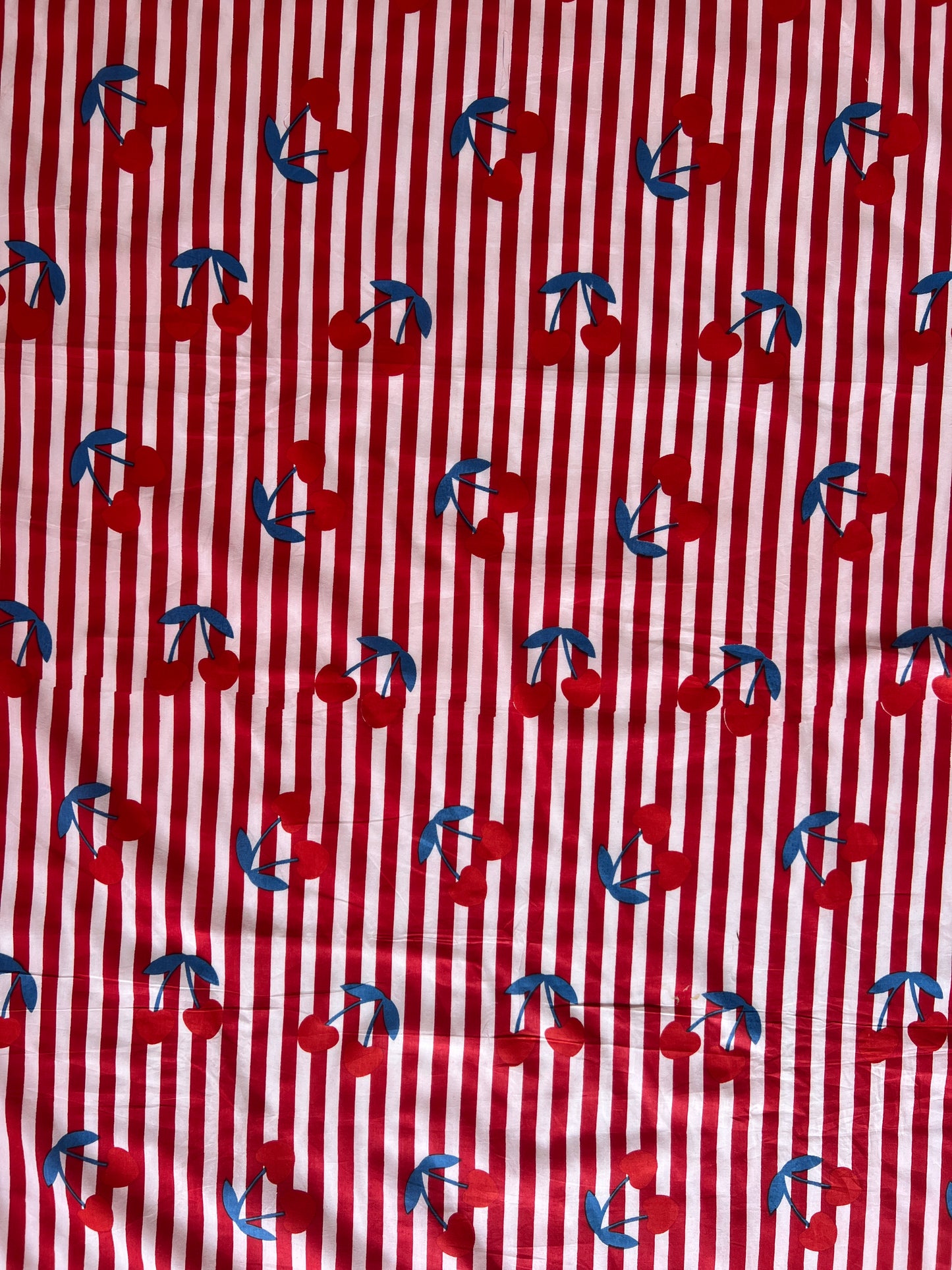 cotton fabric | sailor cherries
