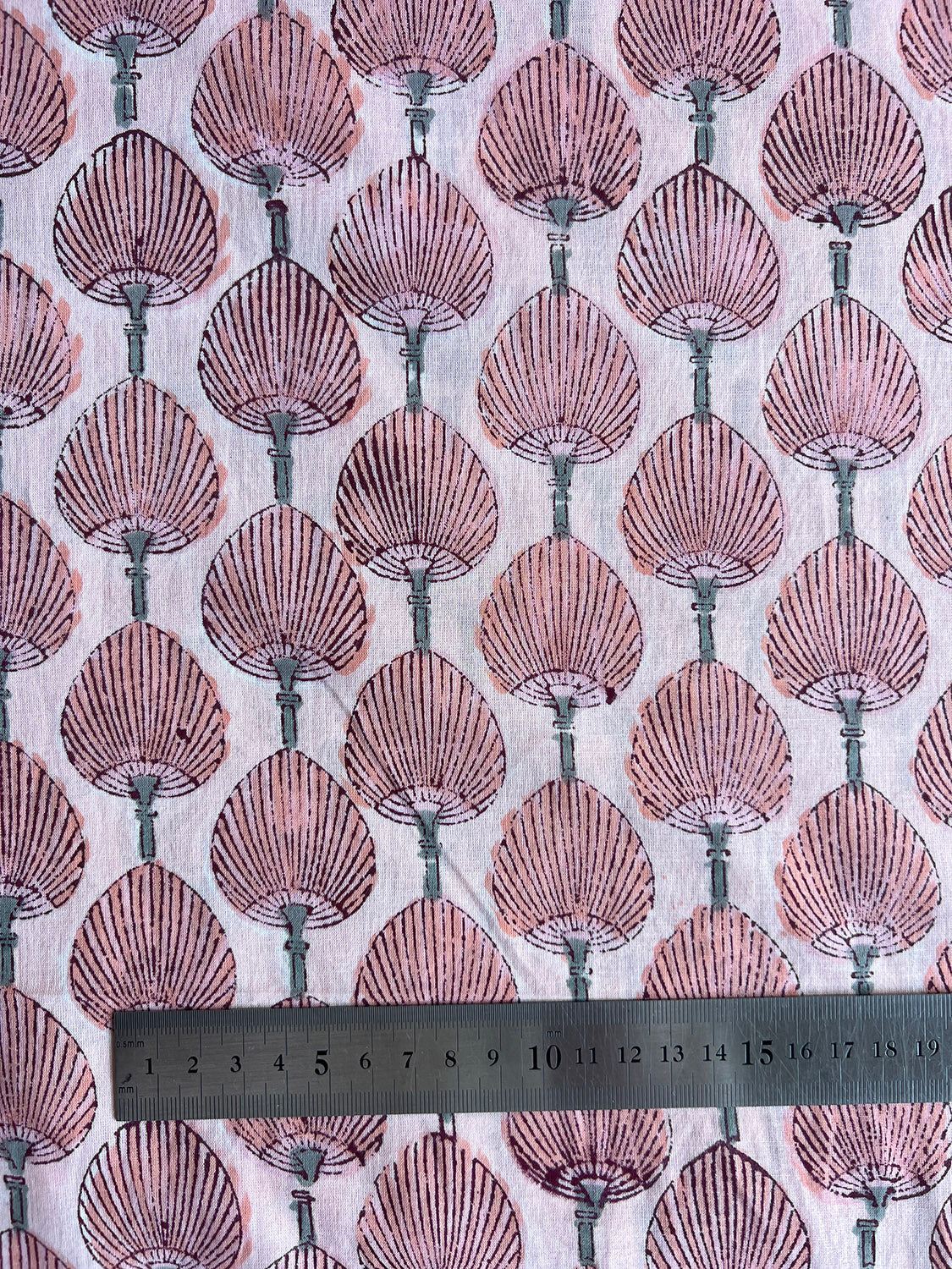 cotton fabric | palm fans