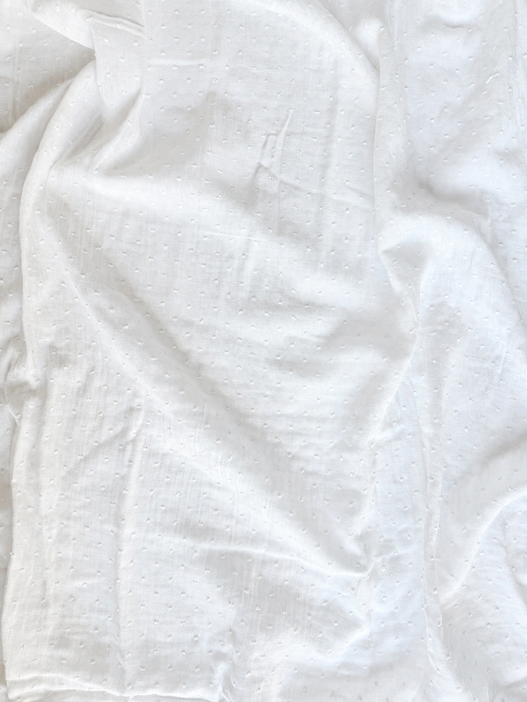 Cotton Swiss Dot Double Gauze