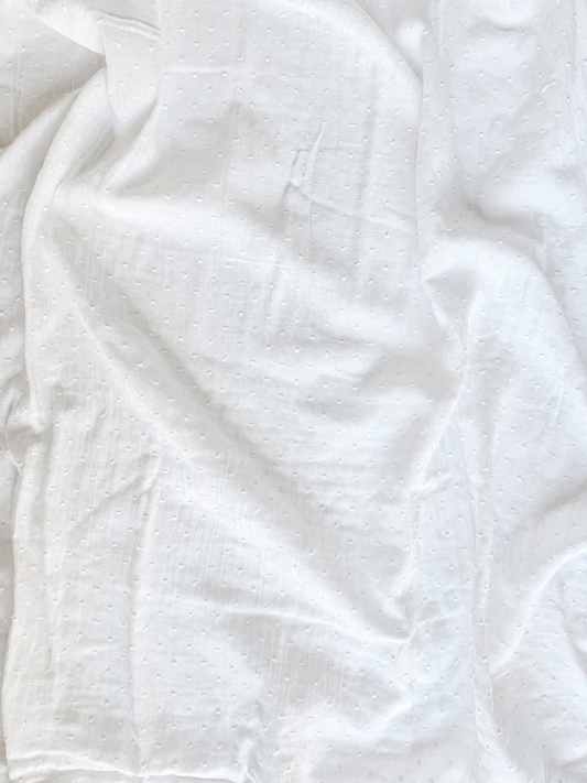 Cotton Swiss Dot Double Gauze