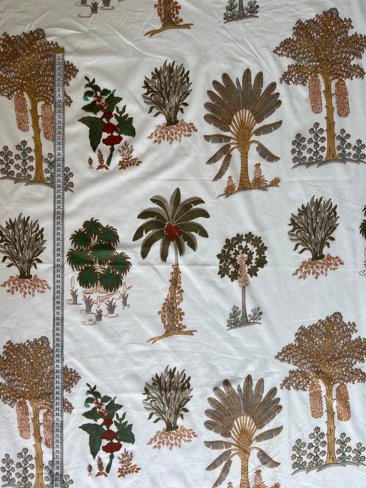 cotton fabric | palm tree oasis