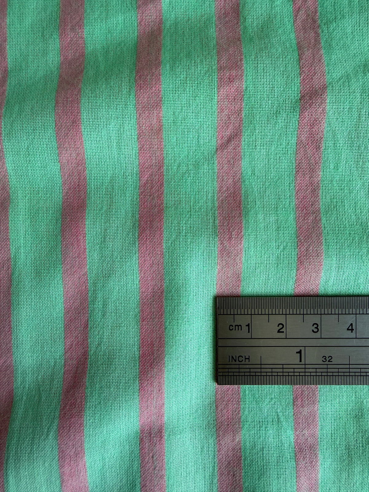 Mint Green & Baby Pink Stripe