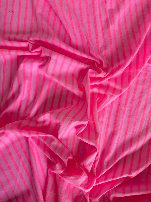 Pink & Pink Stripe