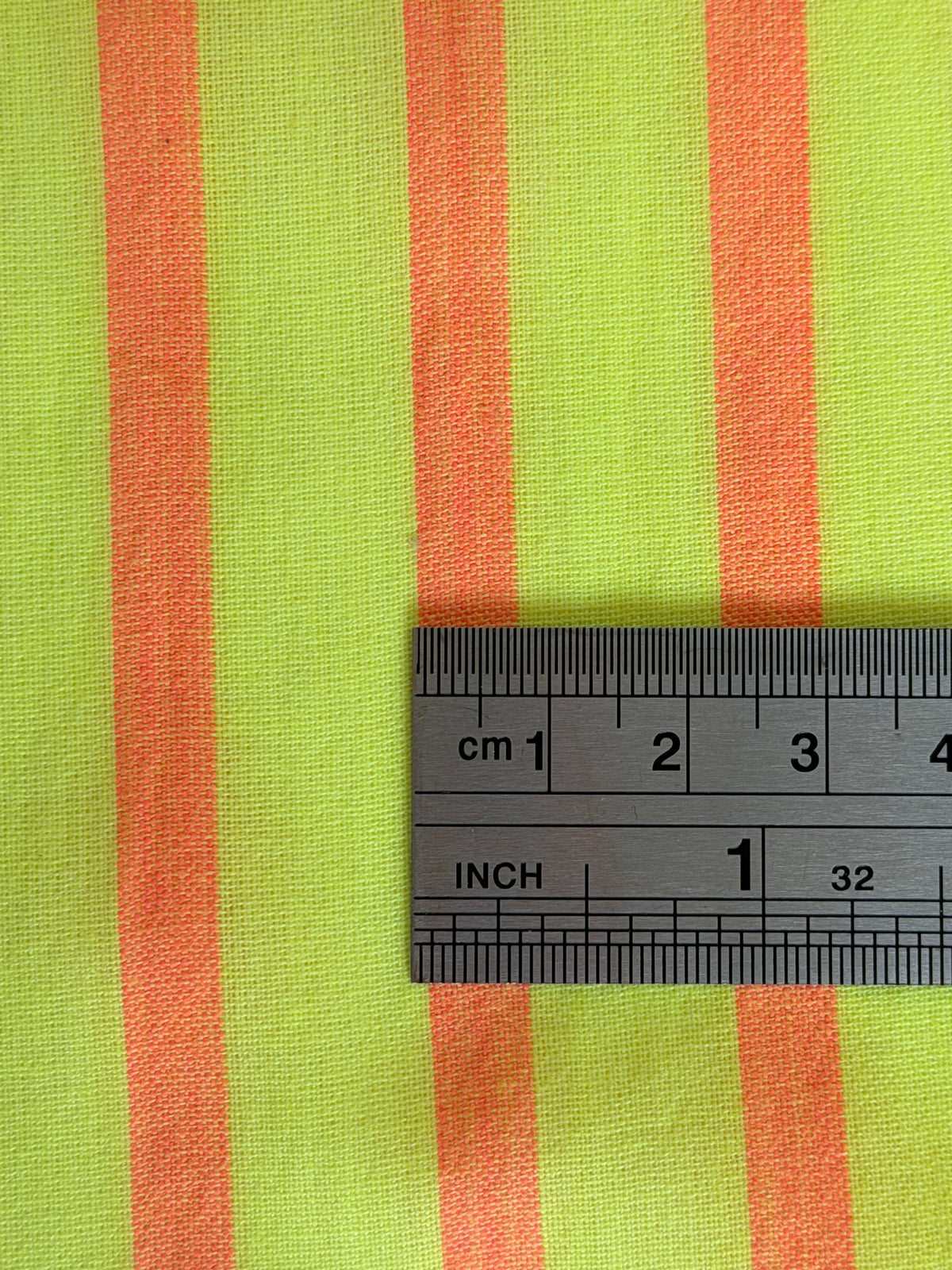 Sunny Yellow & Orange Stripe